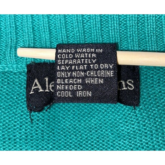 Alex Stevens Green Santa-Saurus Rex Ugly Christmas Pullover Sweater Size XLarge - Picture 4 of 14